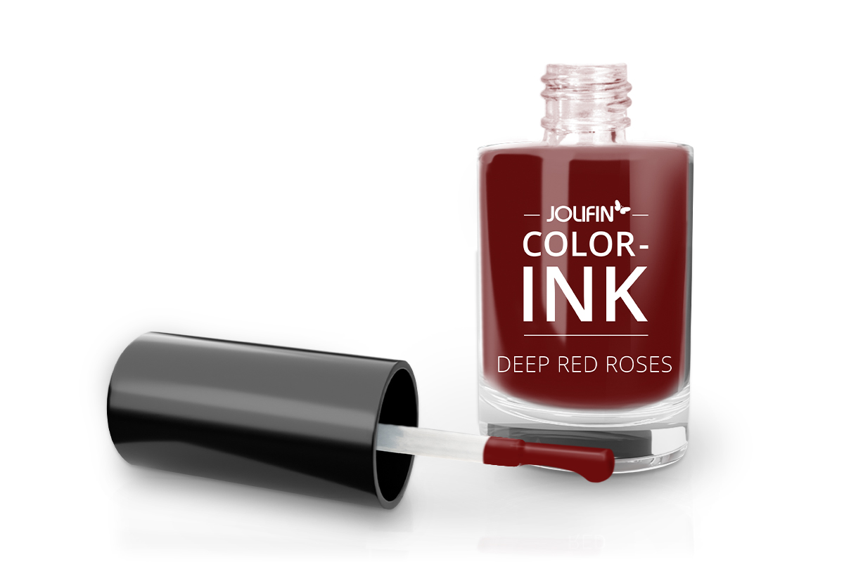 Jolifin Colour-Ink - deep red roses 6ml