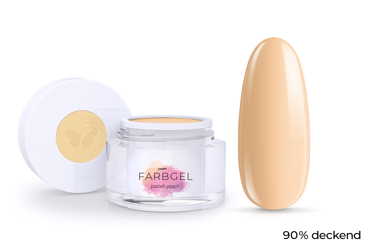 Jolifin Farbgel pastell-peach 5ml