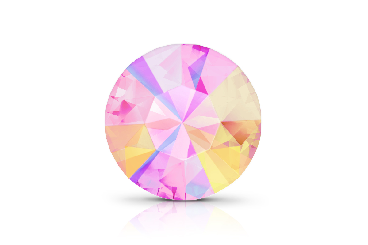 Jolifin Rhinestones 500 pcs - rosy iridescent mix