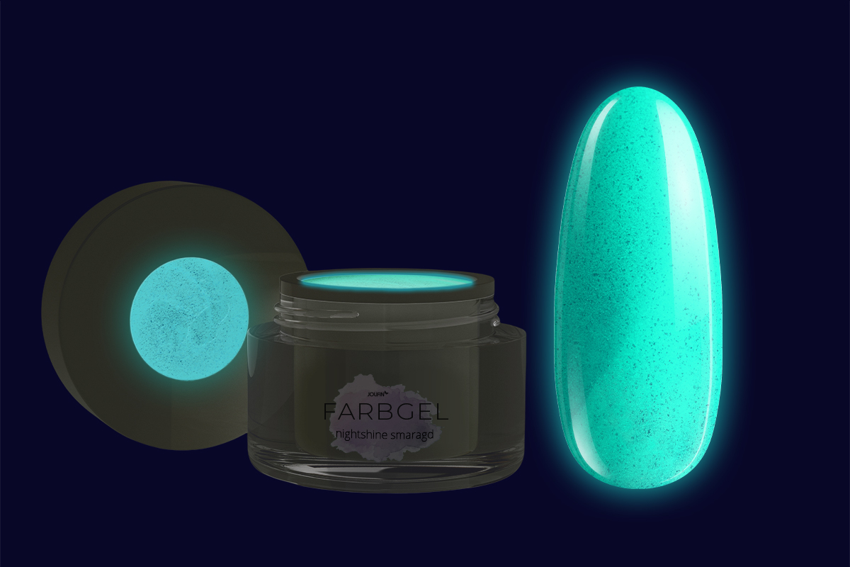 Jolifin Farbgel Nightshine smaragd 5ml