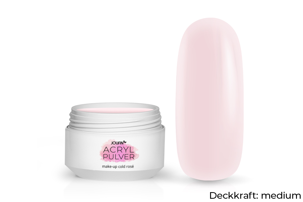 Jolifin Acryl Pulver - make-up cold rosé 10g