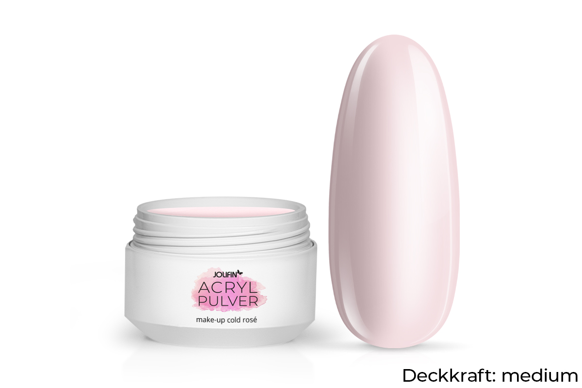 Jolifin Acryl Pulver - make-up cold rosé 10g