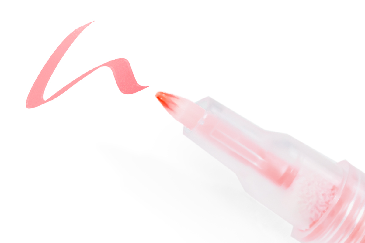 Jolifin LAVENI 3D Nailart-Pen - neon-coral