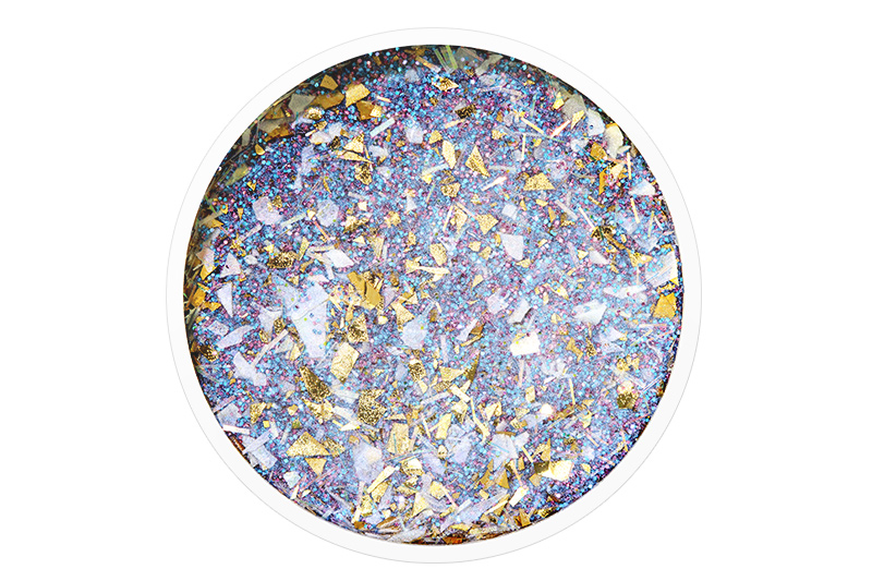 Jolifin Acrylic Colour Powder - Blue Glittermix 5g