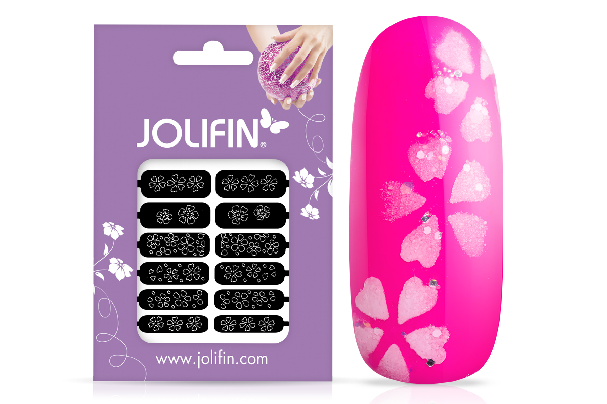 Jolifin Airbrush and Nail Polish Stencil No. 38