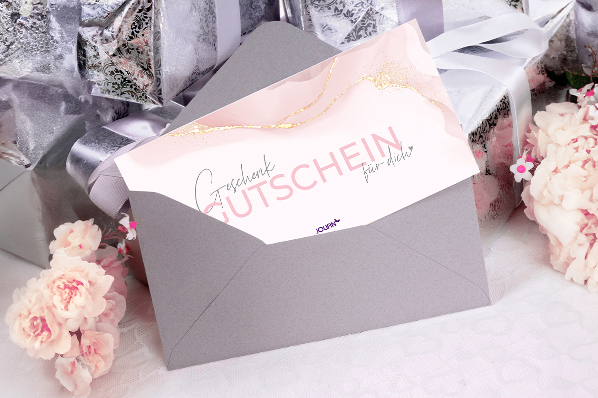 Einkaufsgutschein: 25 Euro - pink marble