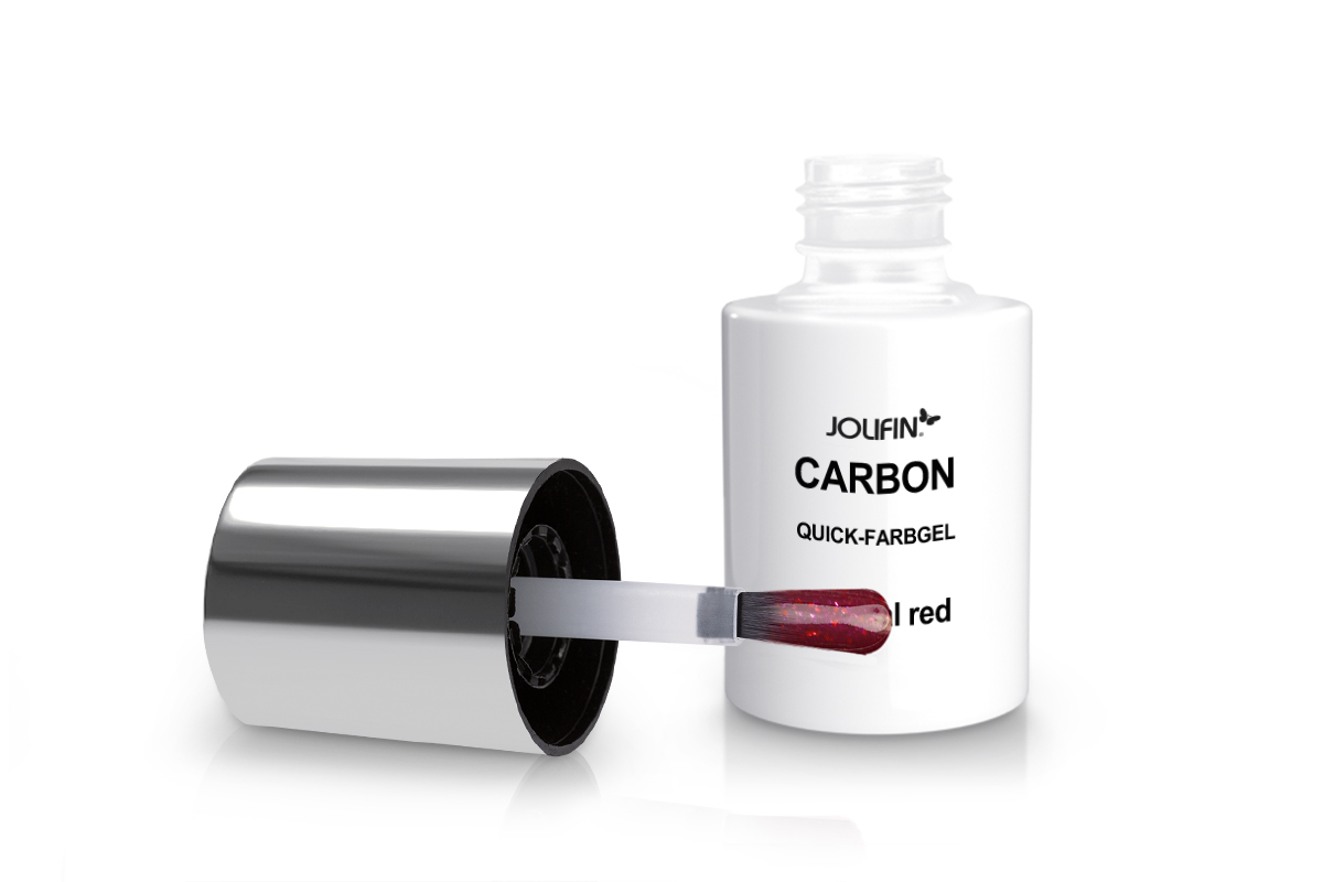 Jolifin Carbon Quick colour gel - oriental red 11ml