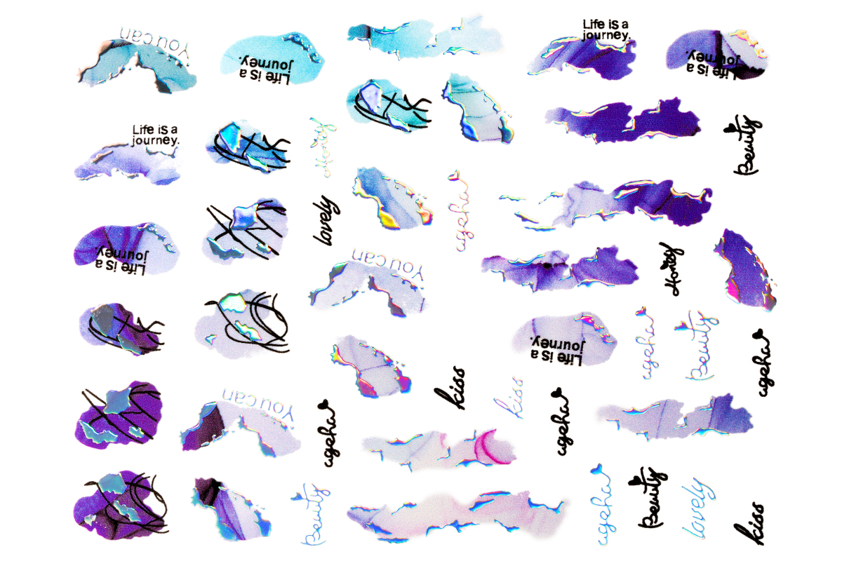 Jolifin LAVENI XL Sticker - Marble No. 13