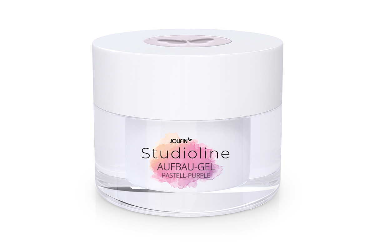 Jolifin Studioline build-up gel - pastel purple 15ml