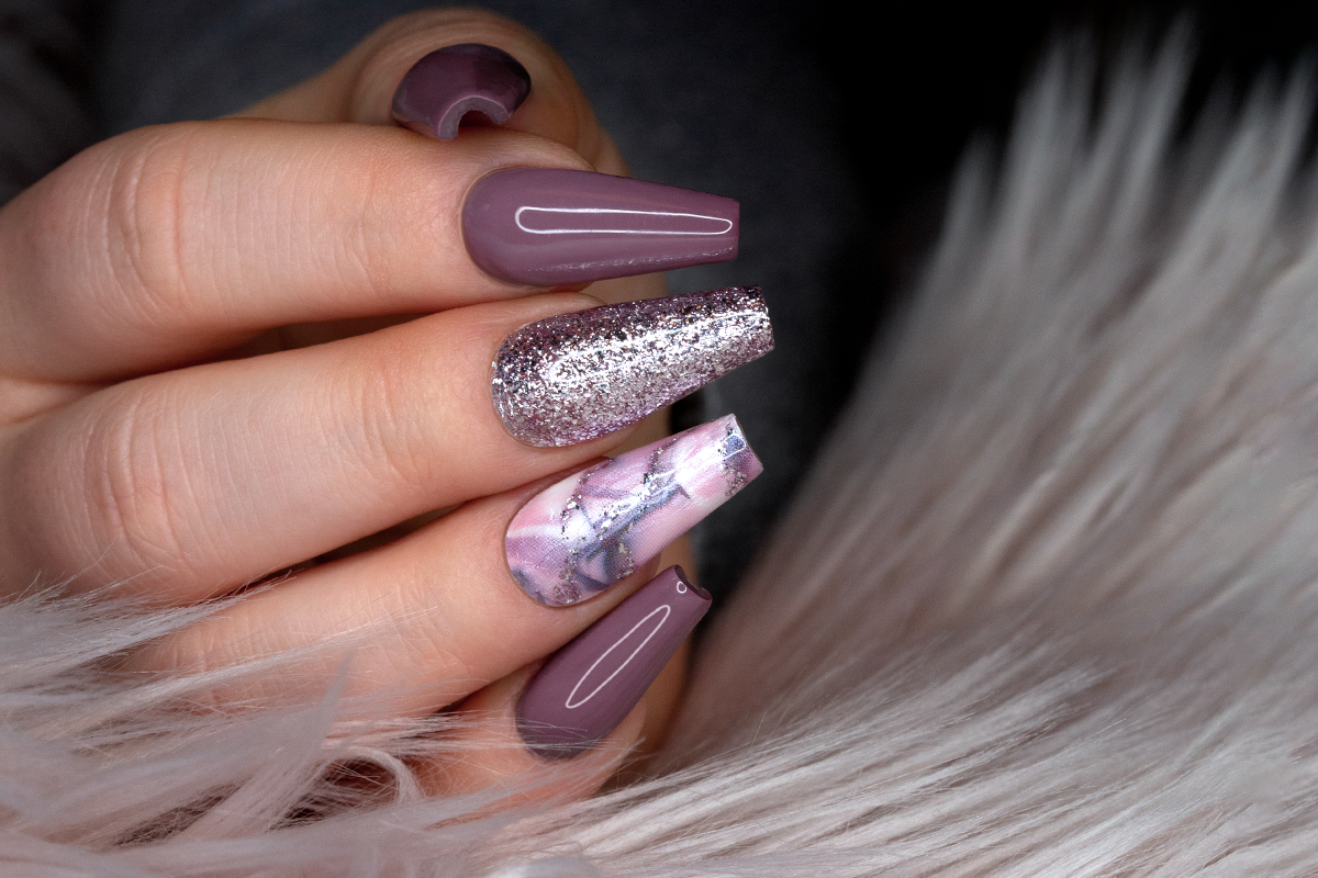 Jolifin Transfer Nail Foil XL - Amber Leopard