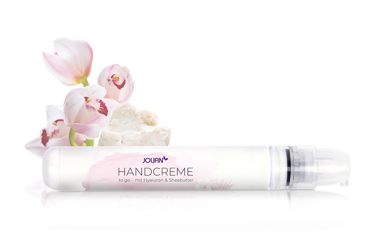 Jolifin Handcreme to go - Hyaluron & Sheabutter 15ml