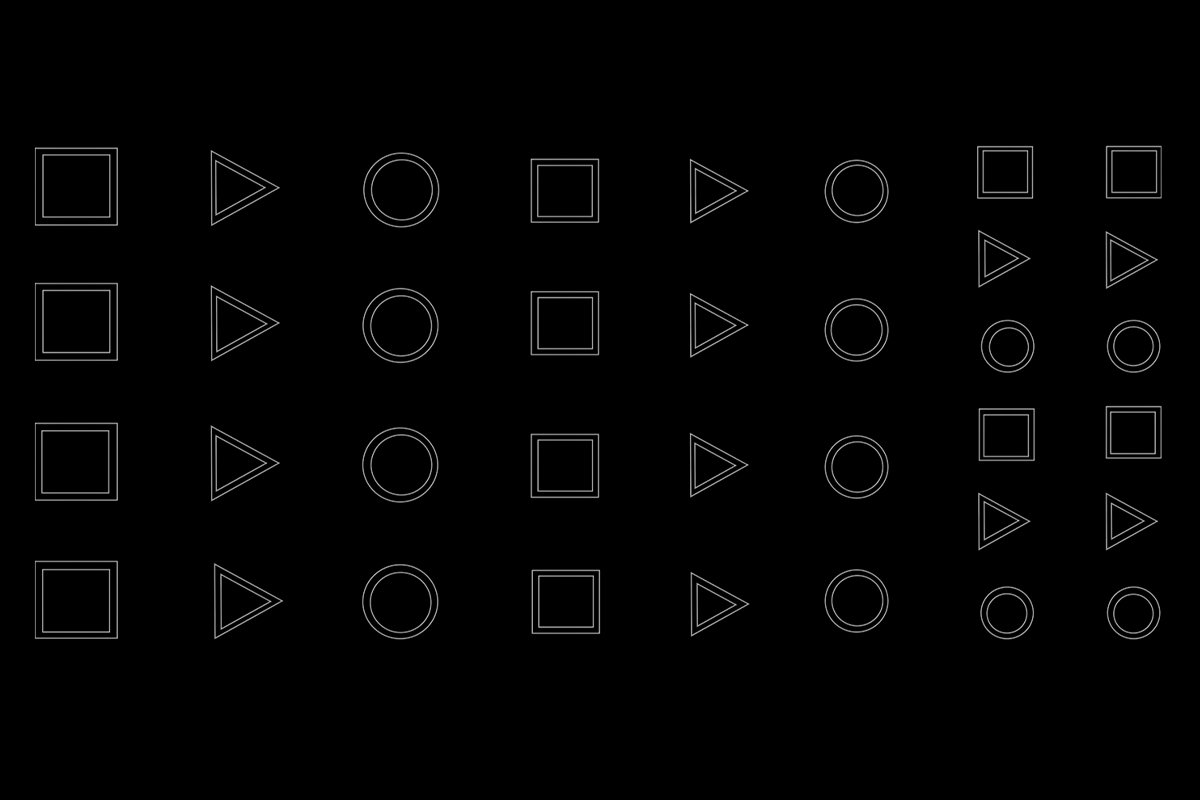 Jolifin LAVENI XL Sticker - Symbols black