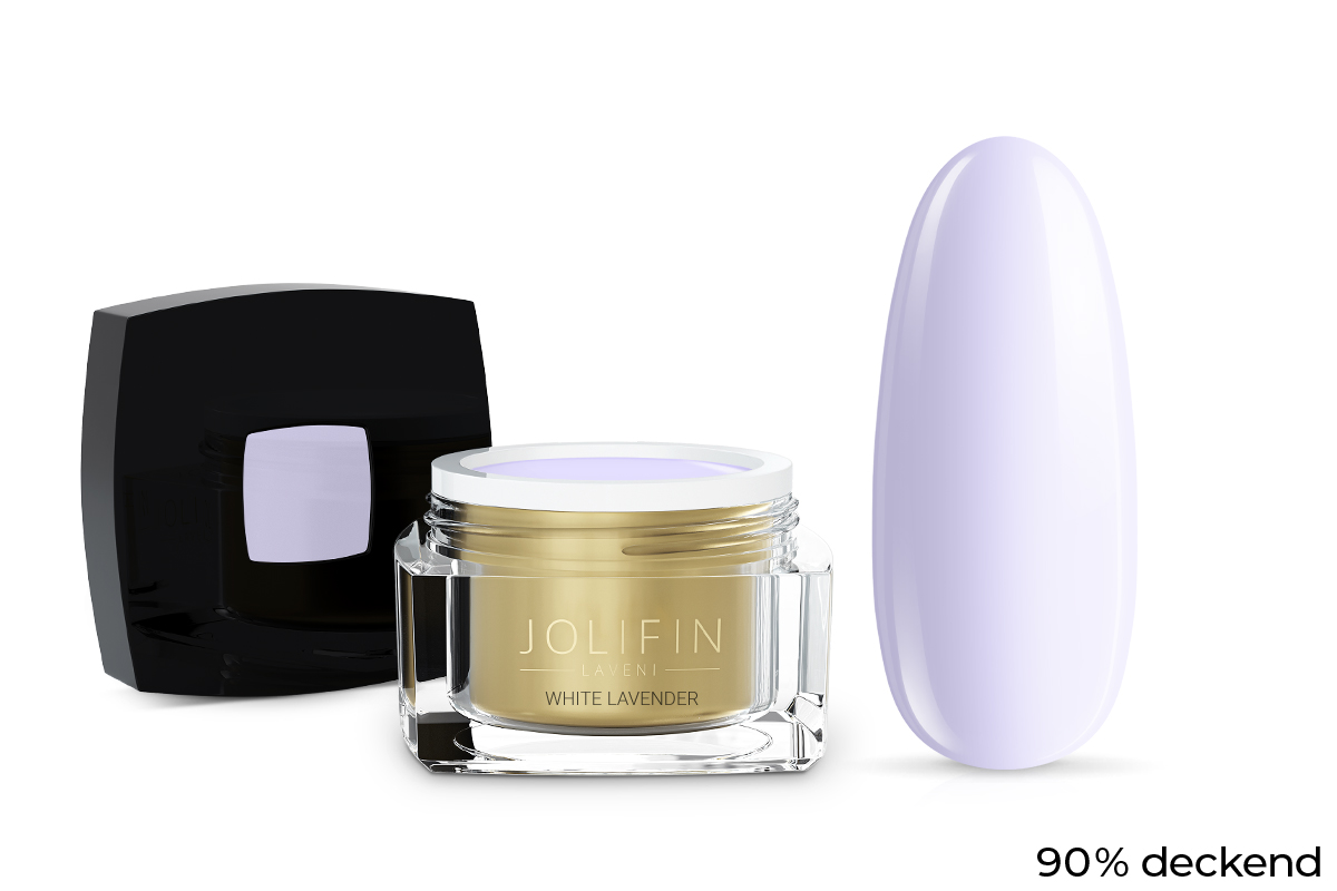 Jolifin LAVENI Farbgel - white lavender 5ml