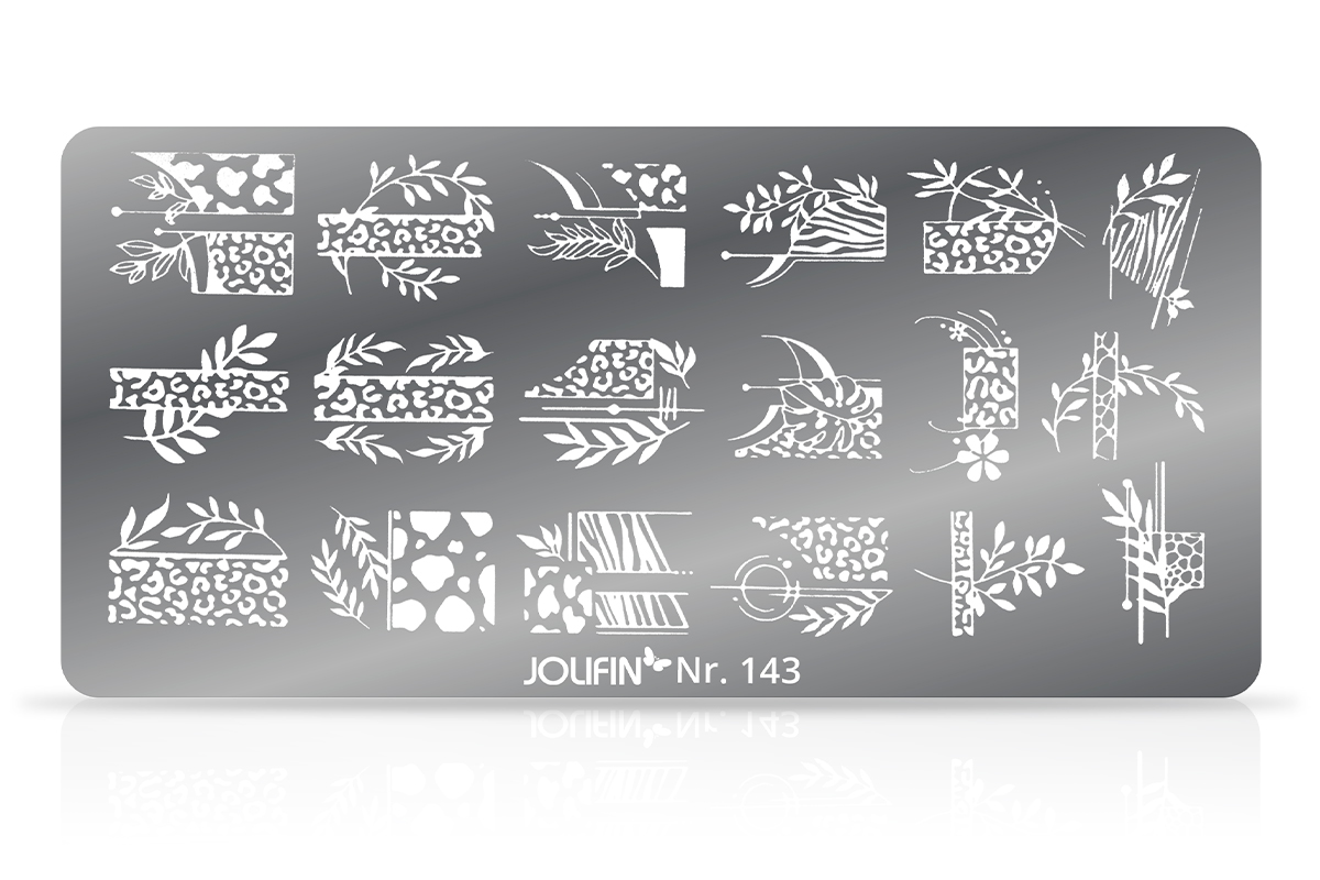 Jolifin Stamping-Schablone Nr. 143