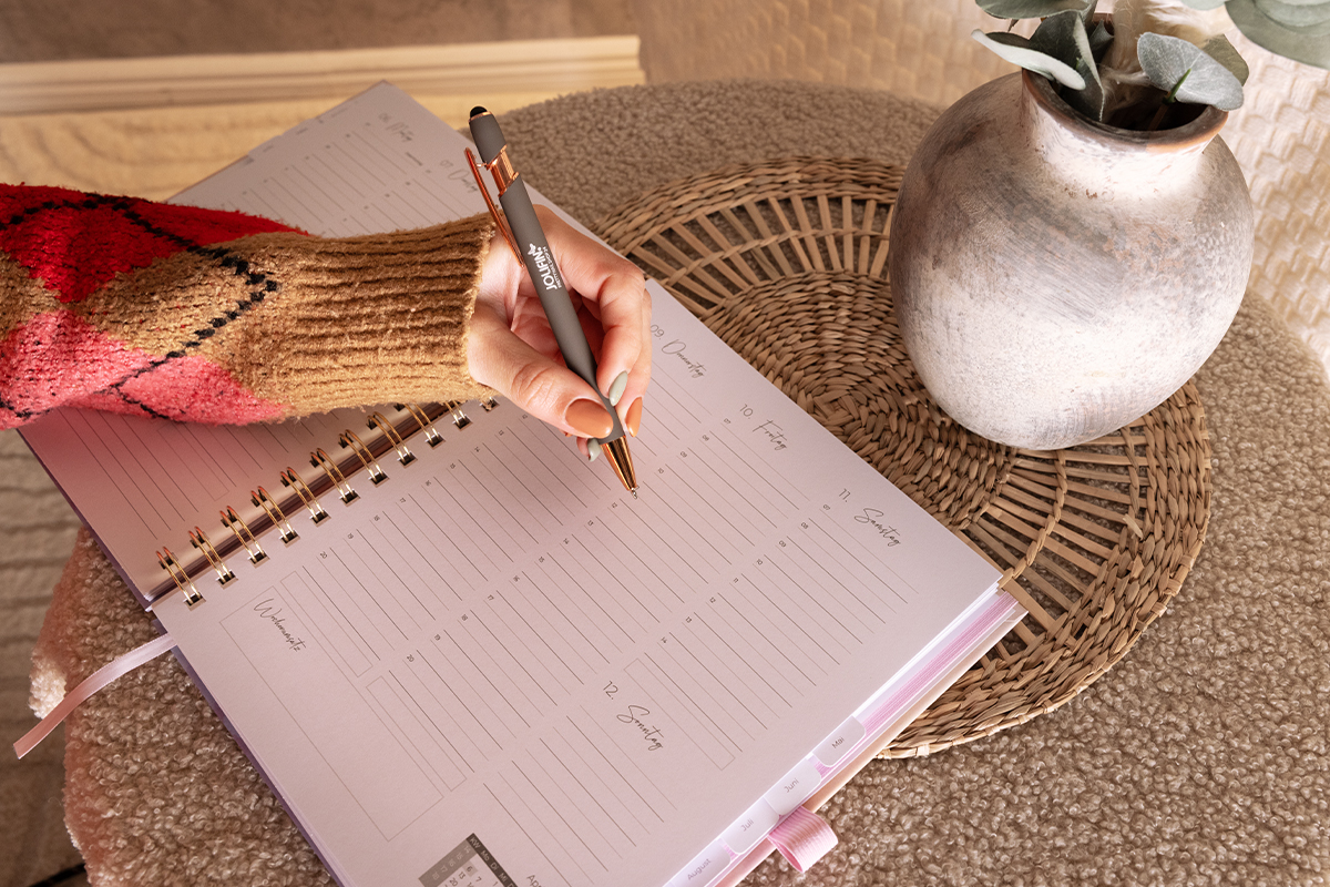 Jolifin diary calendar 2026 - premium Clouds