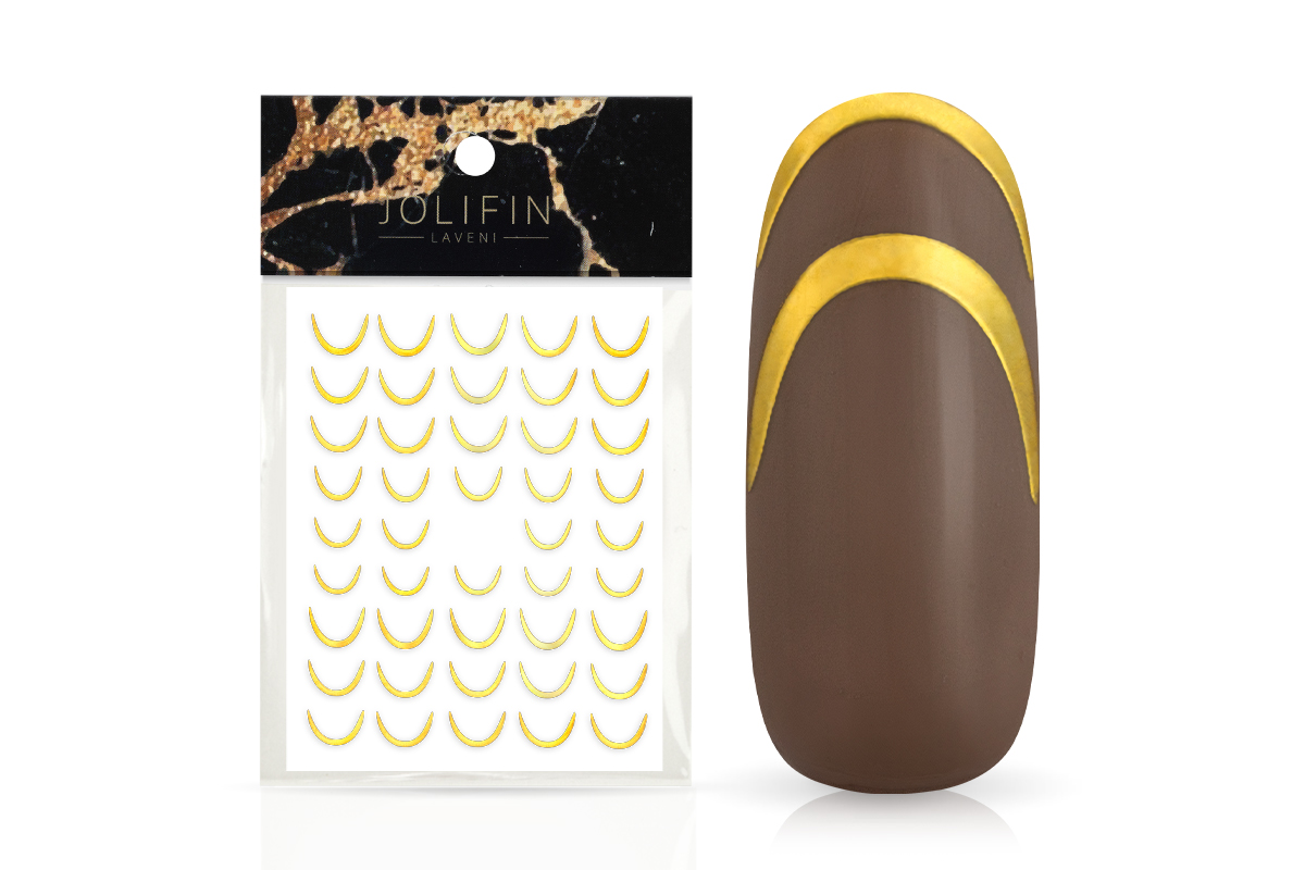 Jolifin LAVENI XL Sticker - French Line Gold