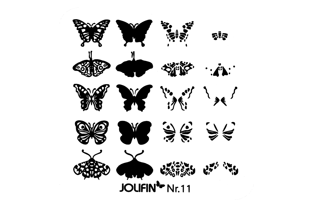 Jolifin Stamping Stencil No. 11