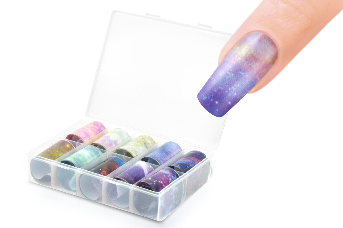 Jolifin Transfer Nail Foil Box - Galaxy