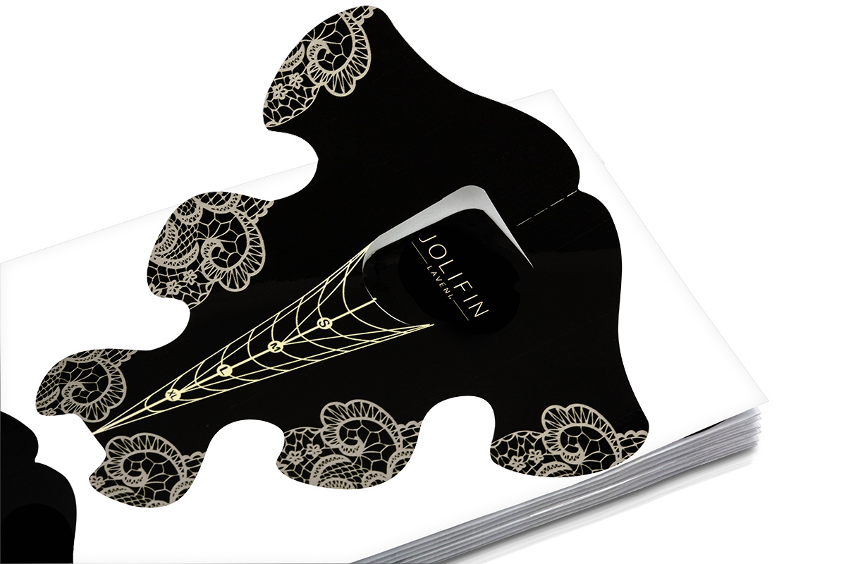 Jolifin LAVENI stencils roll of 100 - Stilettos