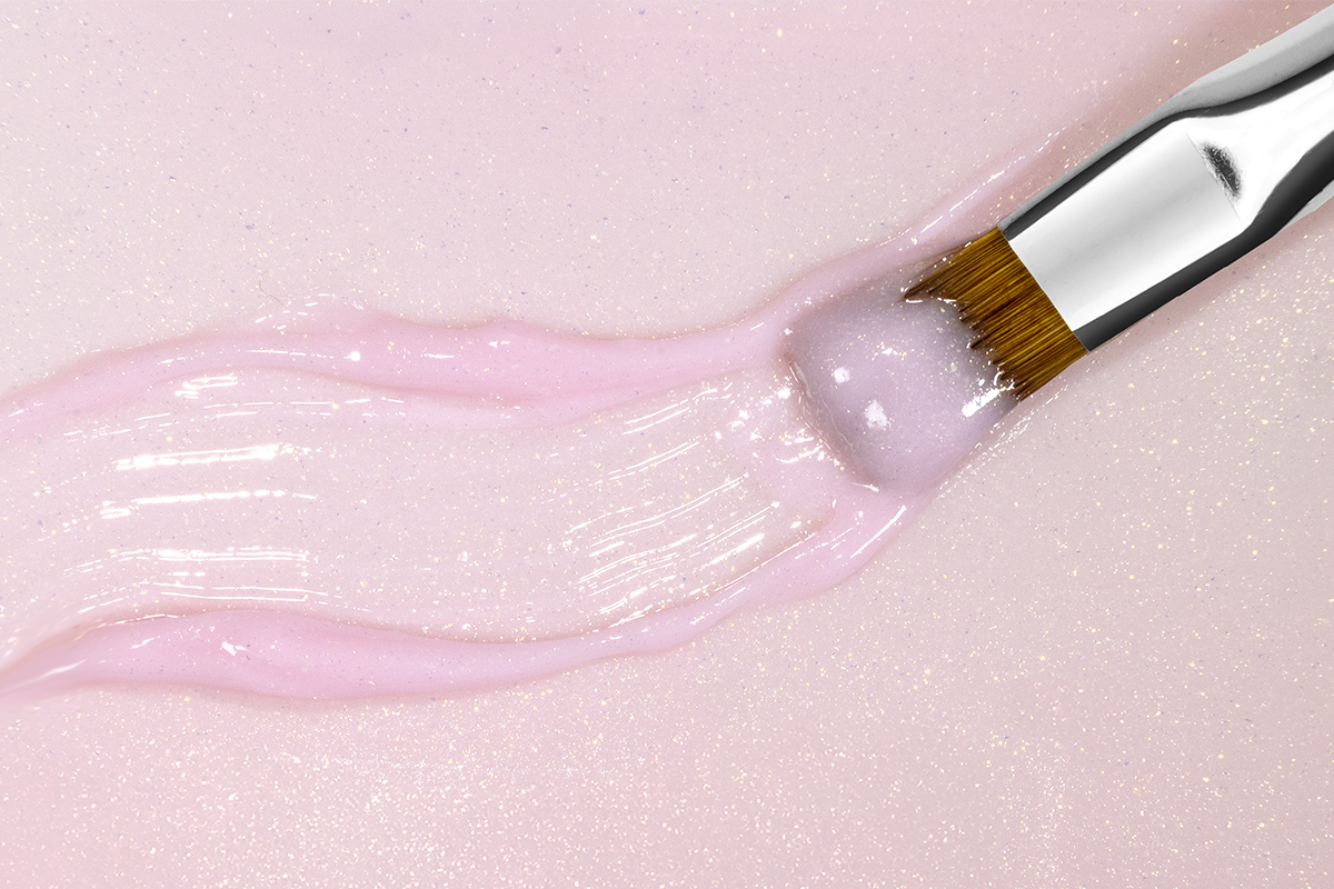 Jolifin Studioline - Schablonen-Gel rosé shine 5ml