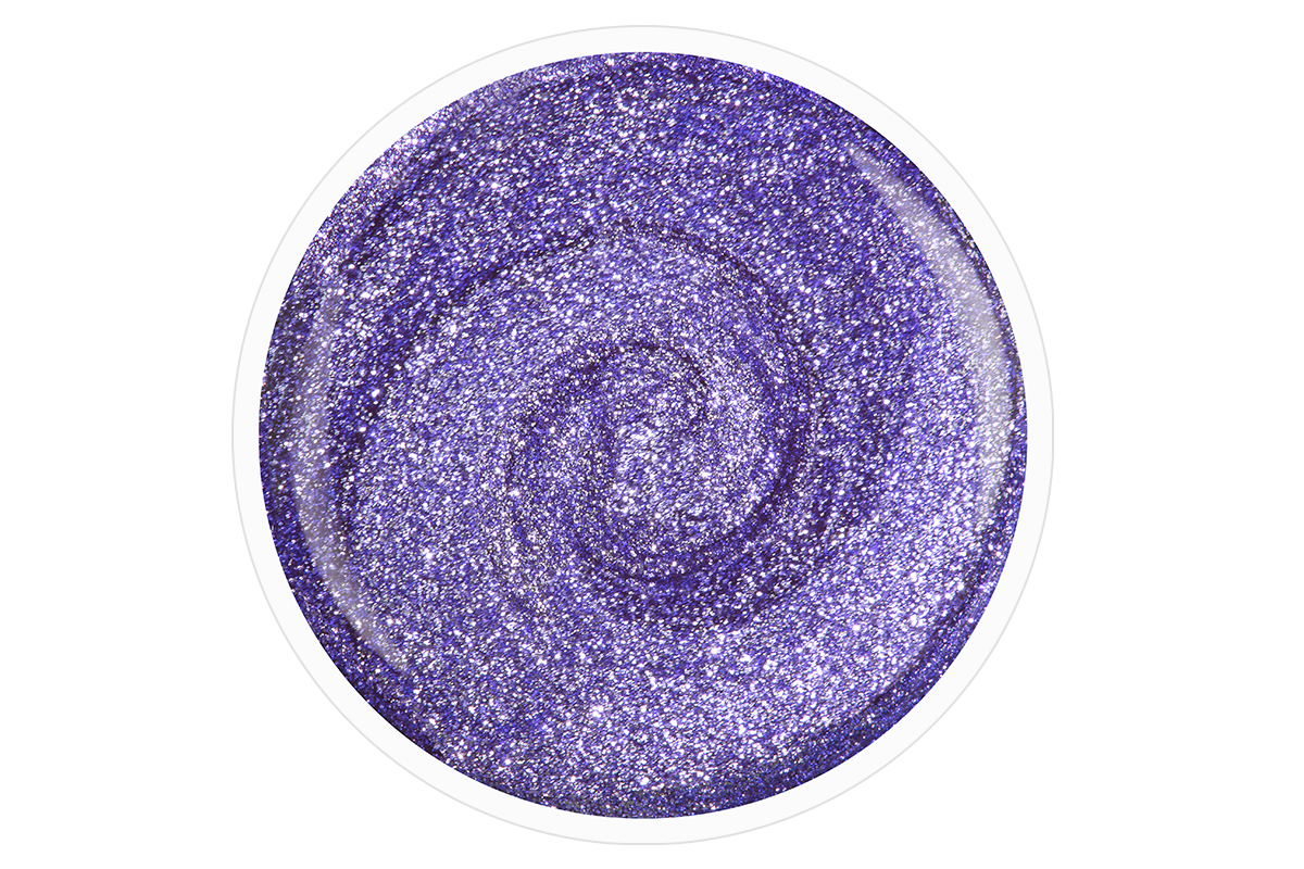 Jolifin Stamping polish - purple glitter 12ml