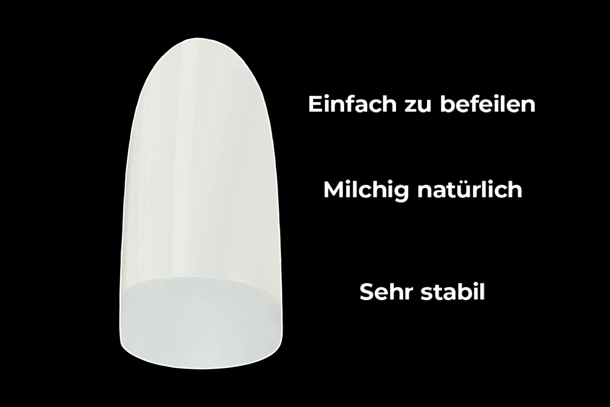 Jolifin 100er Tipbox oval - natur