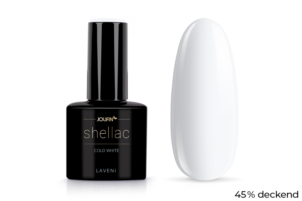 Jolifin LAVENI Shellac - cold white 10ml