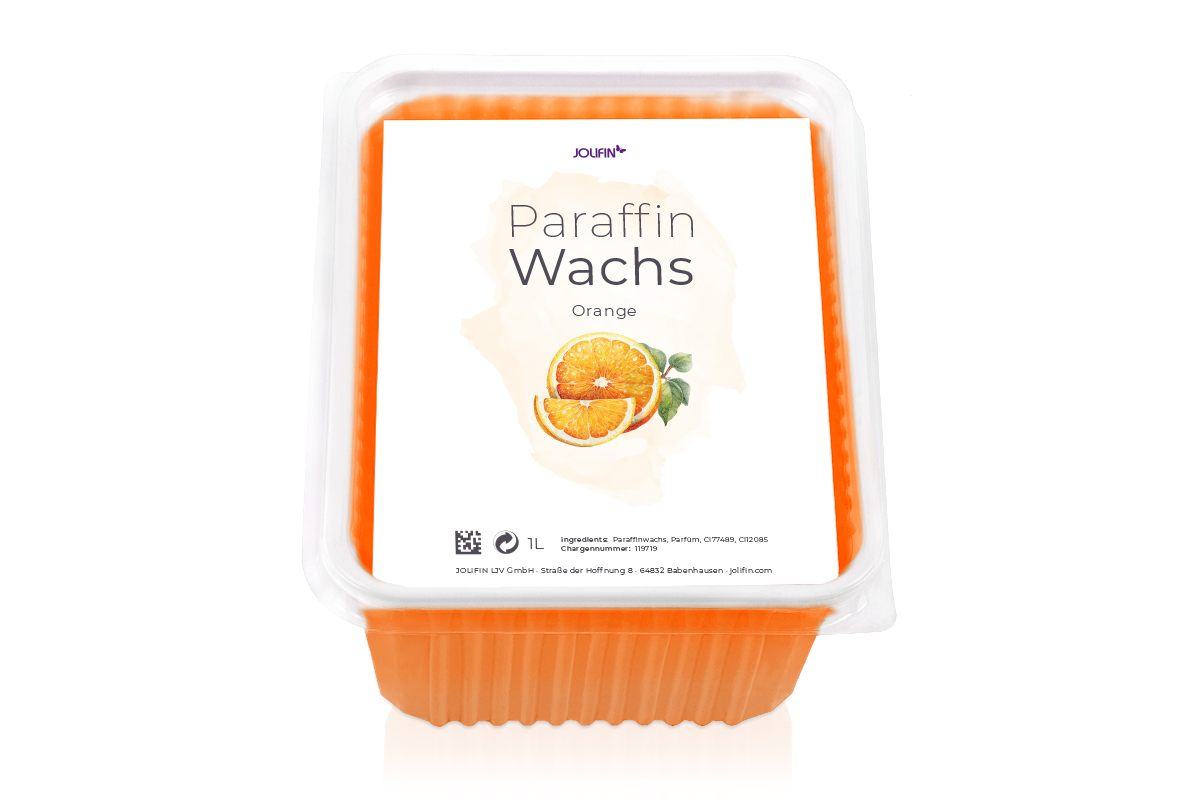 Jolifin Paraffin Wachsblock - Orange 1L