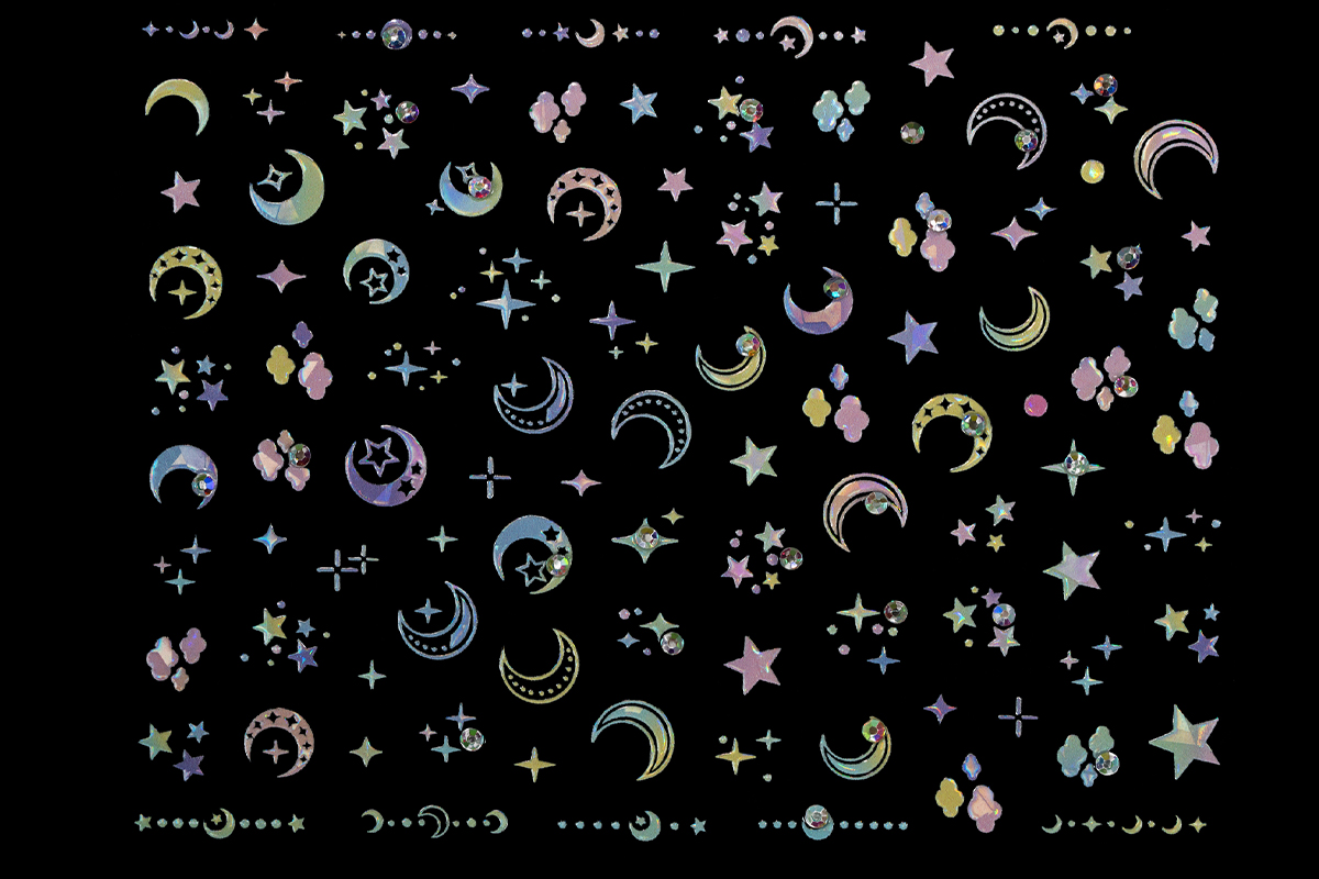 Jolifin LAVENI Rhinestone Stickers - No. 1