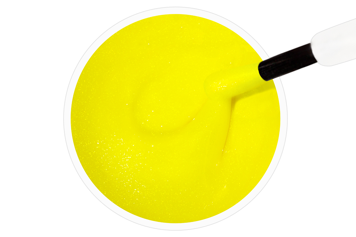 Jolifin Stamping Lacquer - neon-yellow Glimmer 12ml