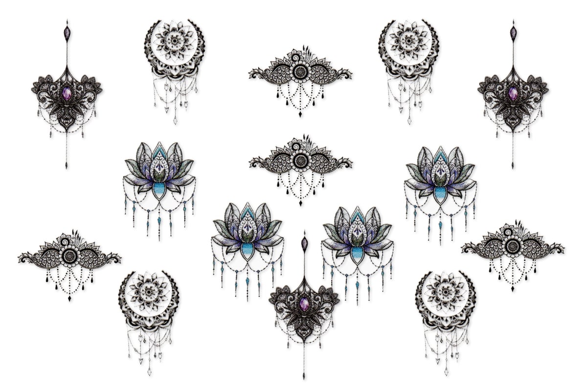Jolifin Black Elegance Tattoo No. 37