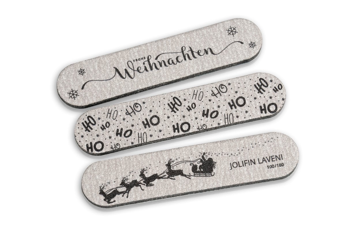 Jolifin LAVENI Long-Life Feilenset - Christmas 100/180