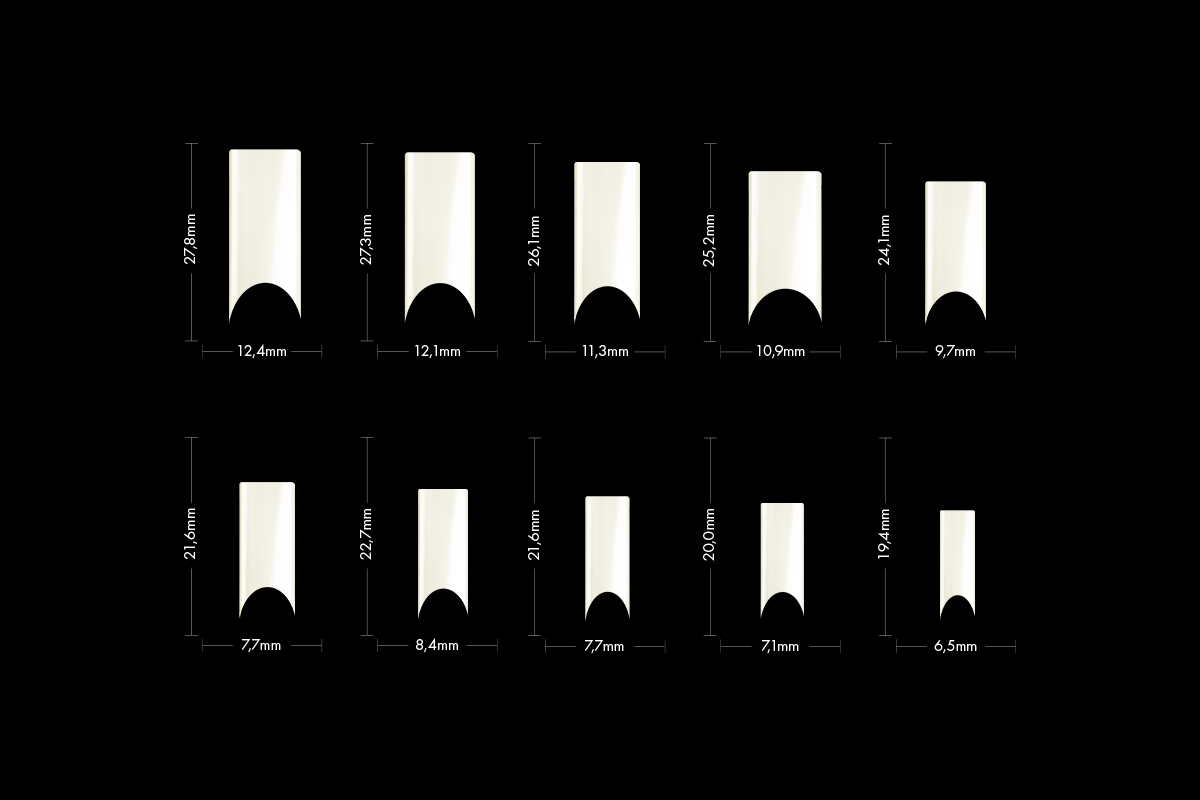 Jolifin 100er Tipbox Pinch natural - natur