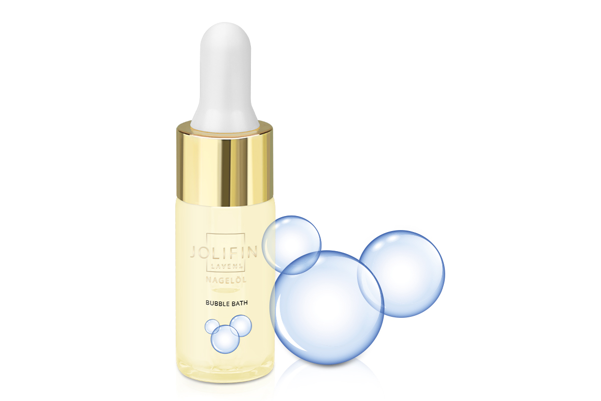 Jolifin LAVENI Nagelöl - bubble bath 10ml