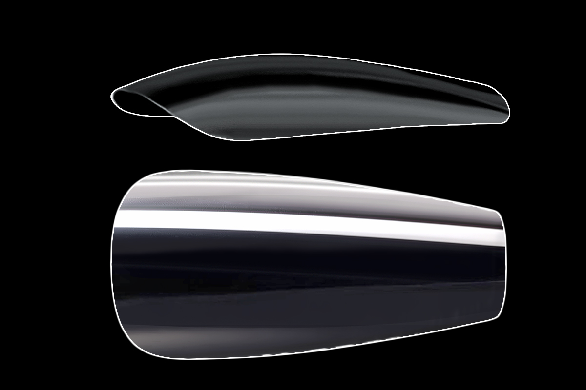 Jolifin 130 tip box Press-On Ballerina long - extra strong