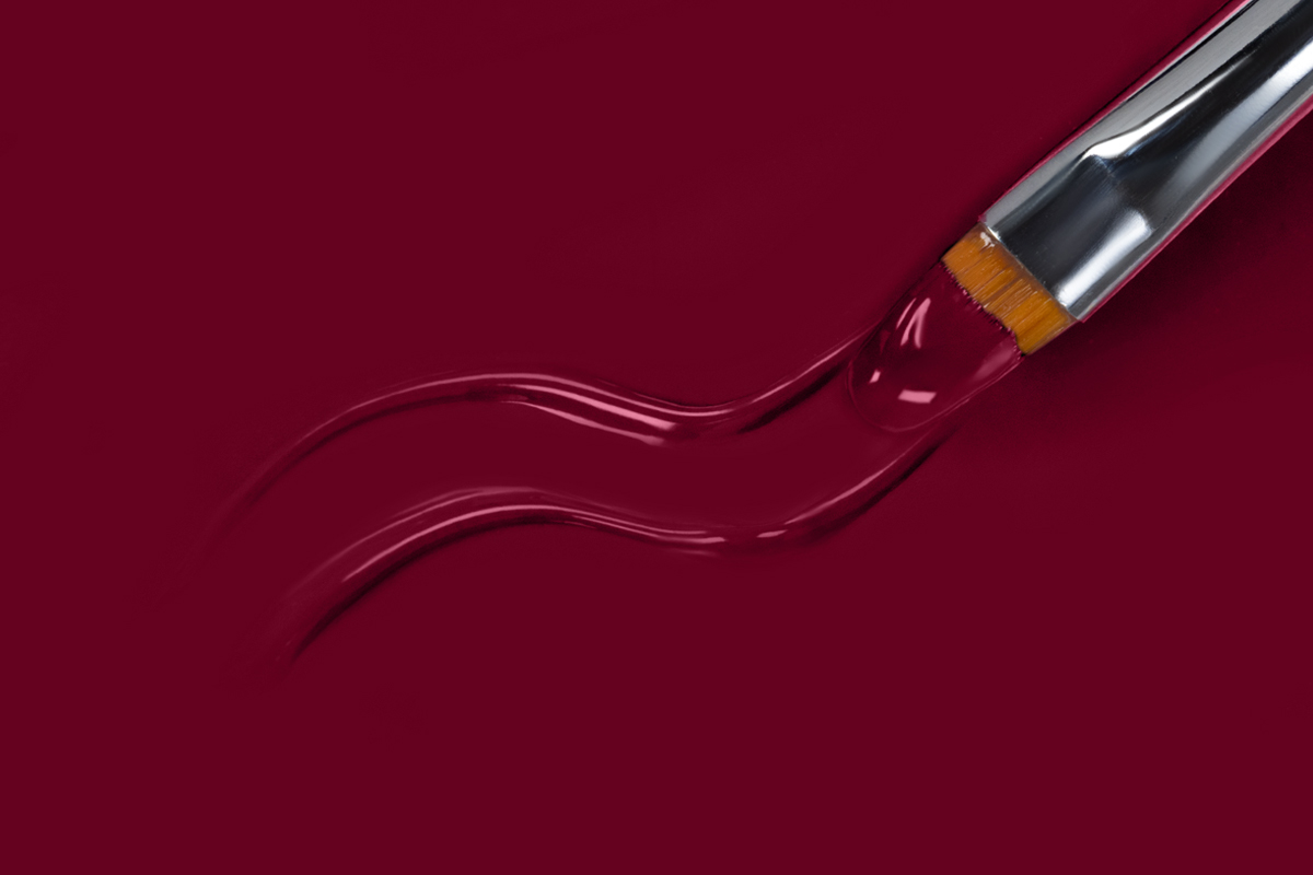 Jolifin LAVENI Colour Gel - deep burgundy red 5ml