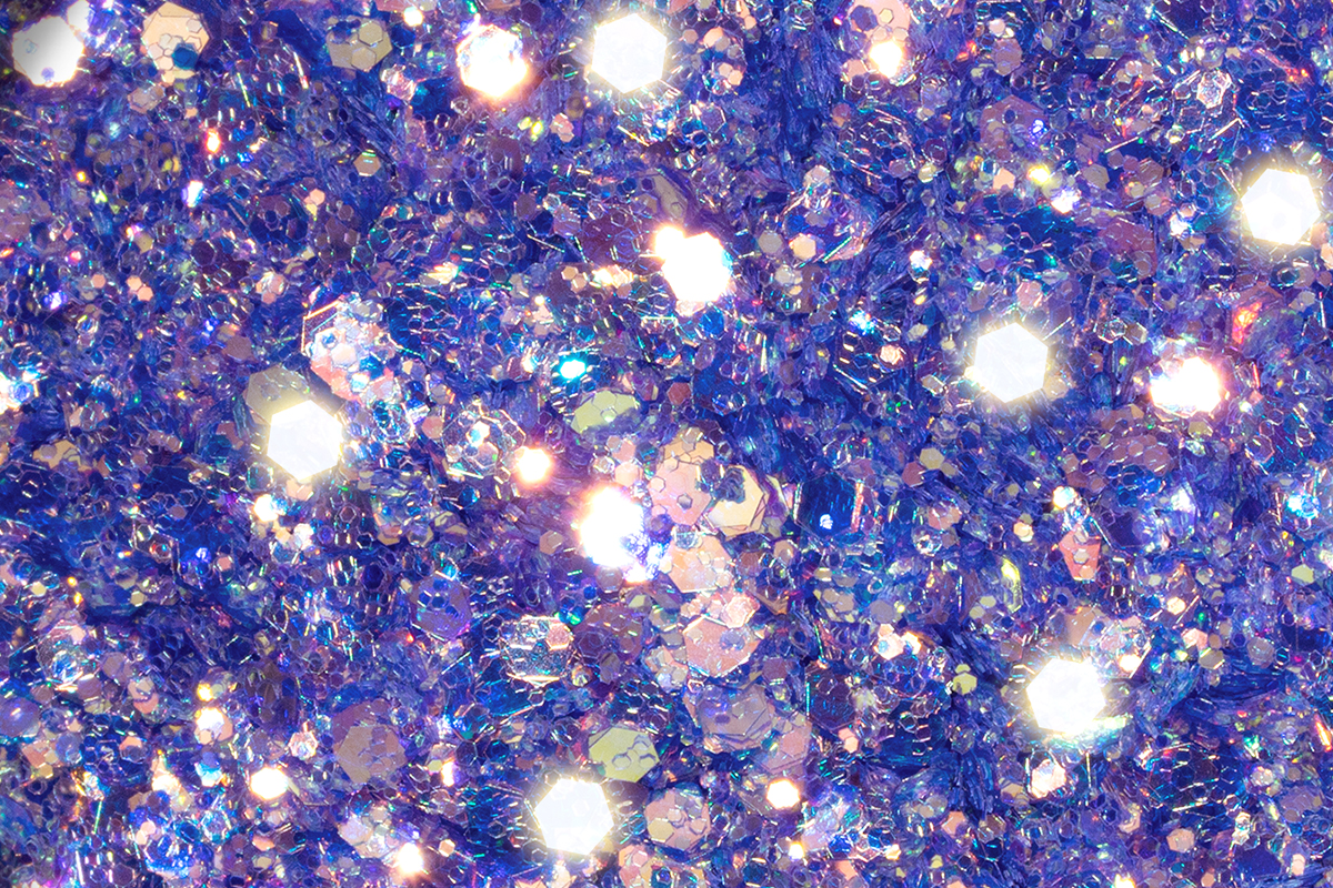 Jolifin LAVENI glitter powder - purple sunset