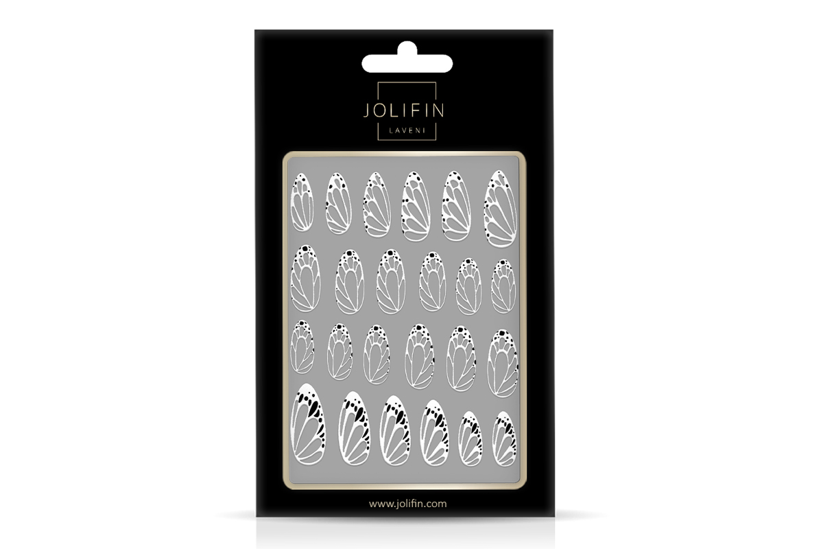 Jolifin LAVENI XL Sticker - white 34