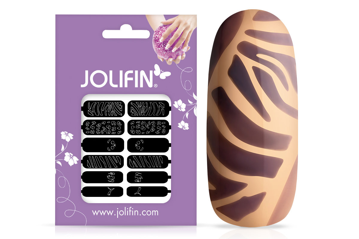 Jolifin Airbrush and Nail Polish Stencil No. 36