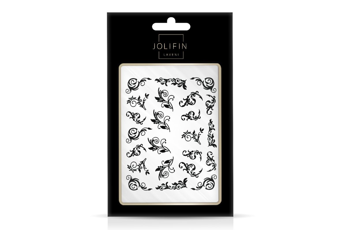 Jolifin LAVENI Sticker - black No. 9