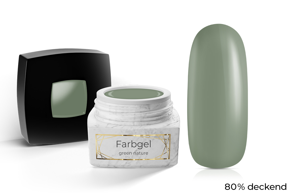 Jolifin LAVENI PRO Farbgel - green nature 5ml