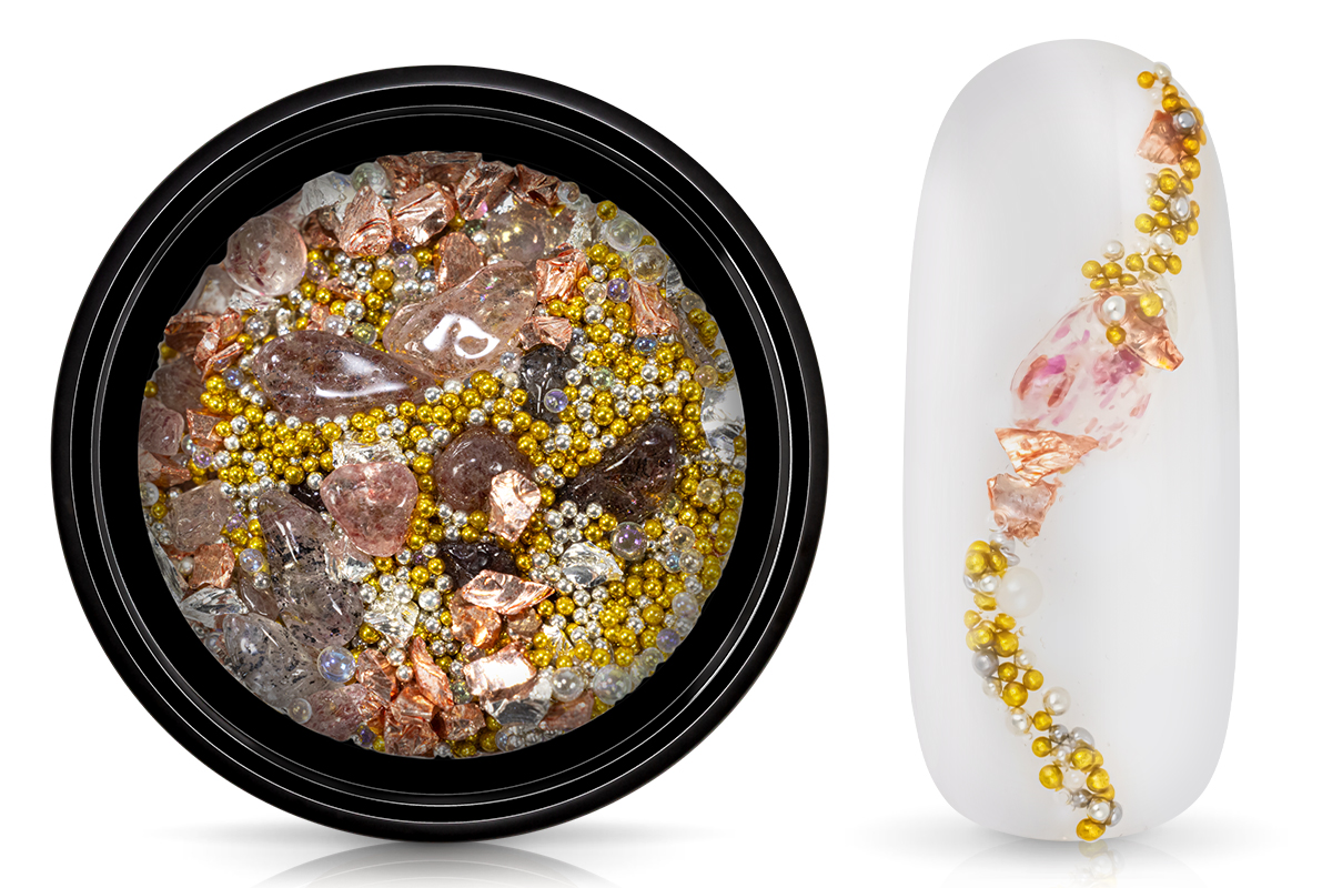 Jolifin LAVENI Luxury Nail Art Mix - rosy vintage