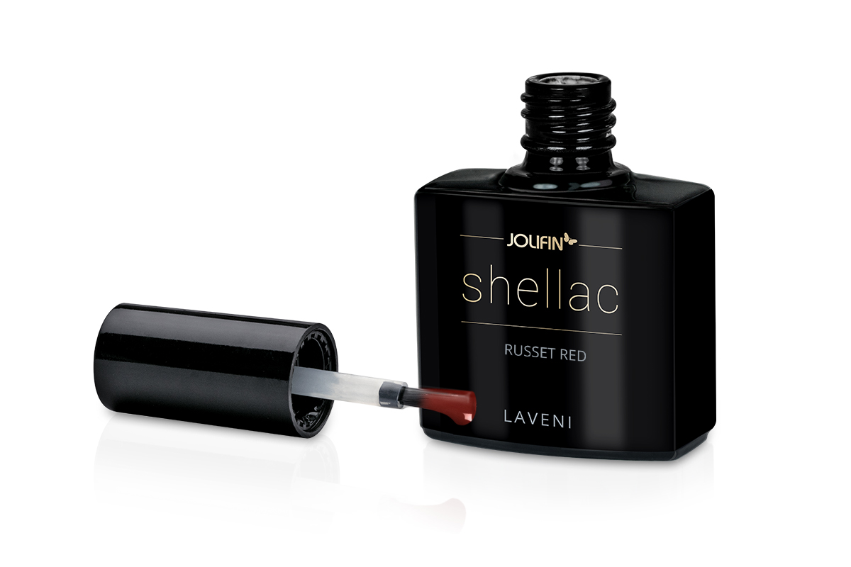 Jolifin LAVENI Shellac - russet red 10ml