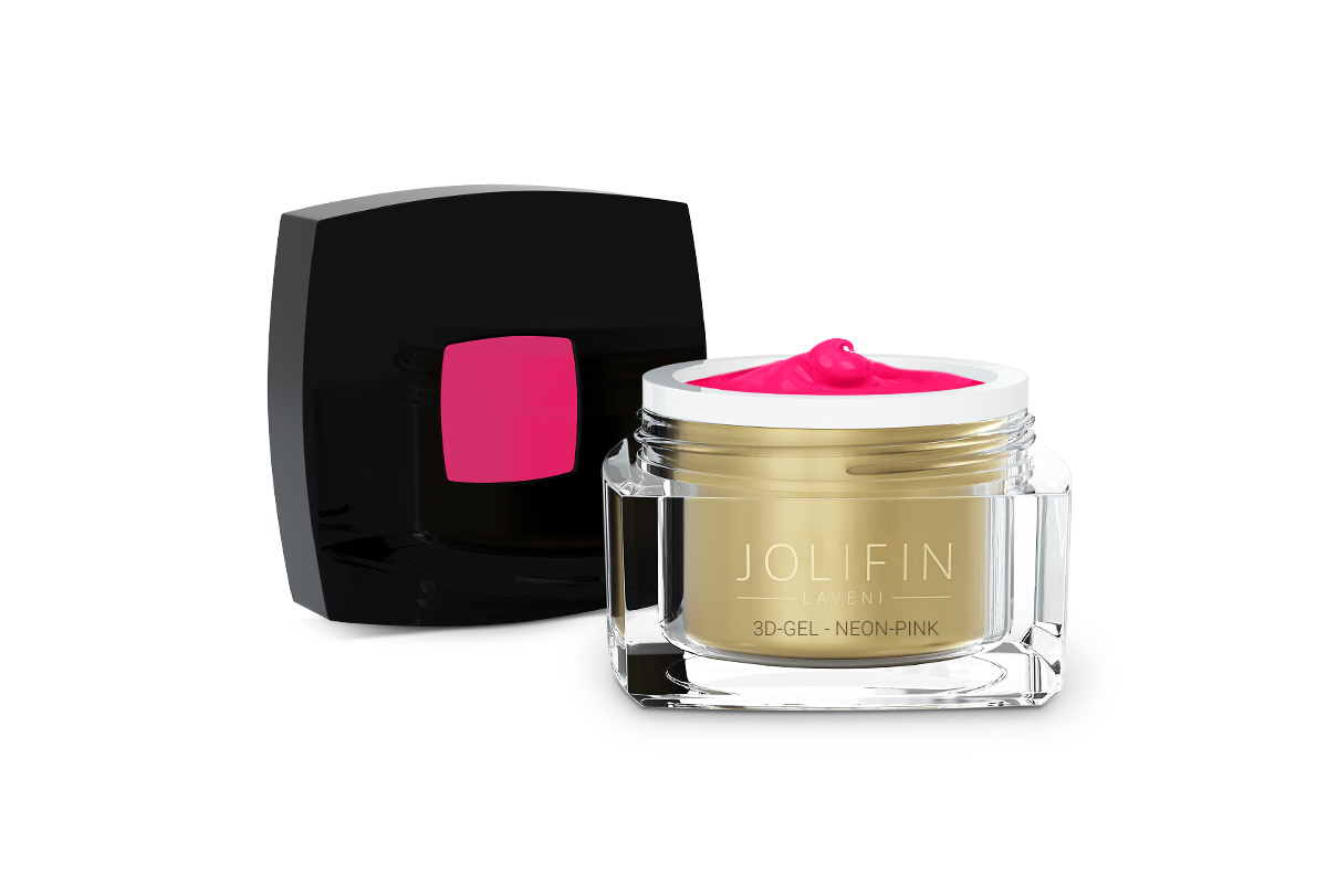 Jolifin LAVENI 3D-Gel - neon pink 5ml
