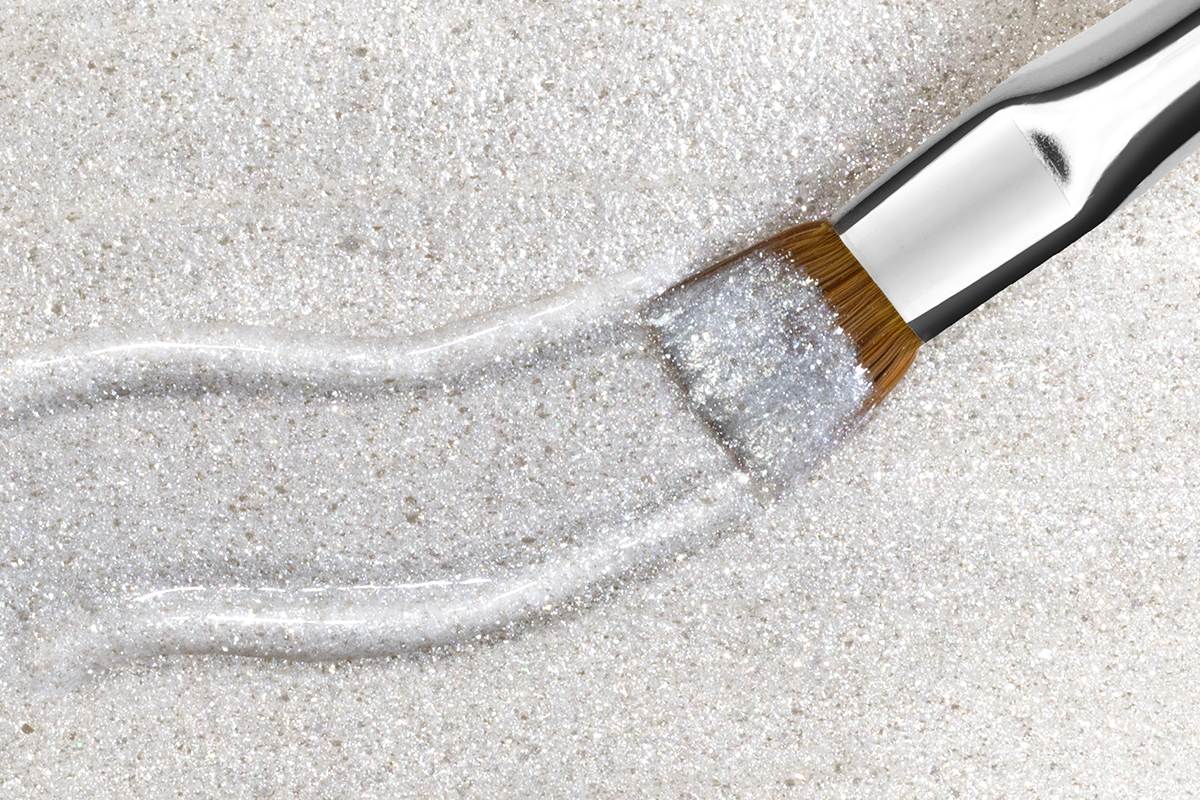 Jolifin colour gel sparkle silver-white 5ml