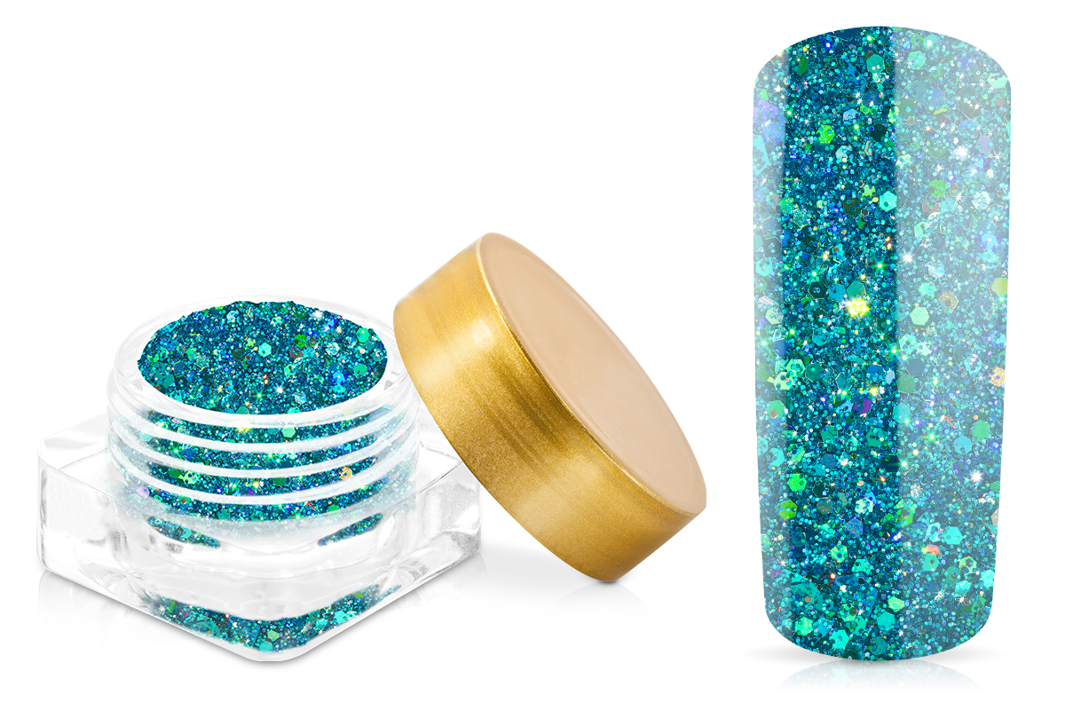 Jolifin Illusion Glitter II Turquoise
