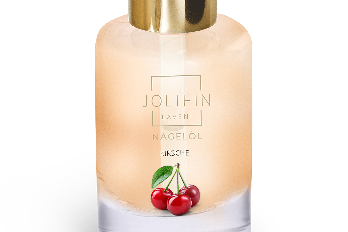 Jolifin LAVENI Nail Oil - Cherry 10ml