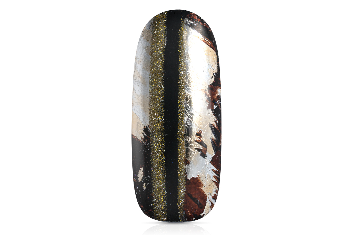 Jolifin Transfer-Nagelfolien Box - Chrome animalprint