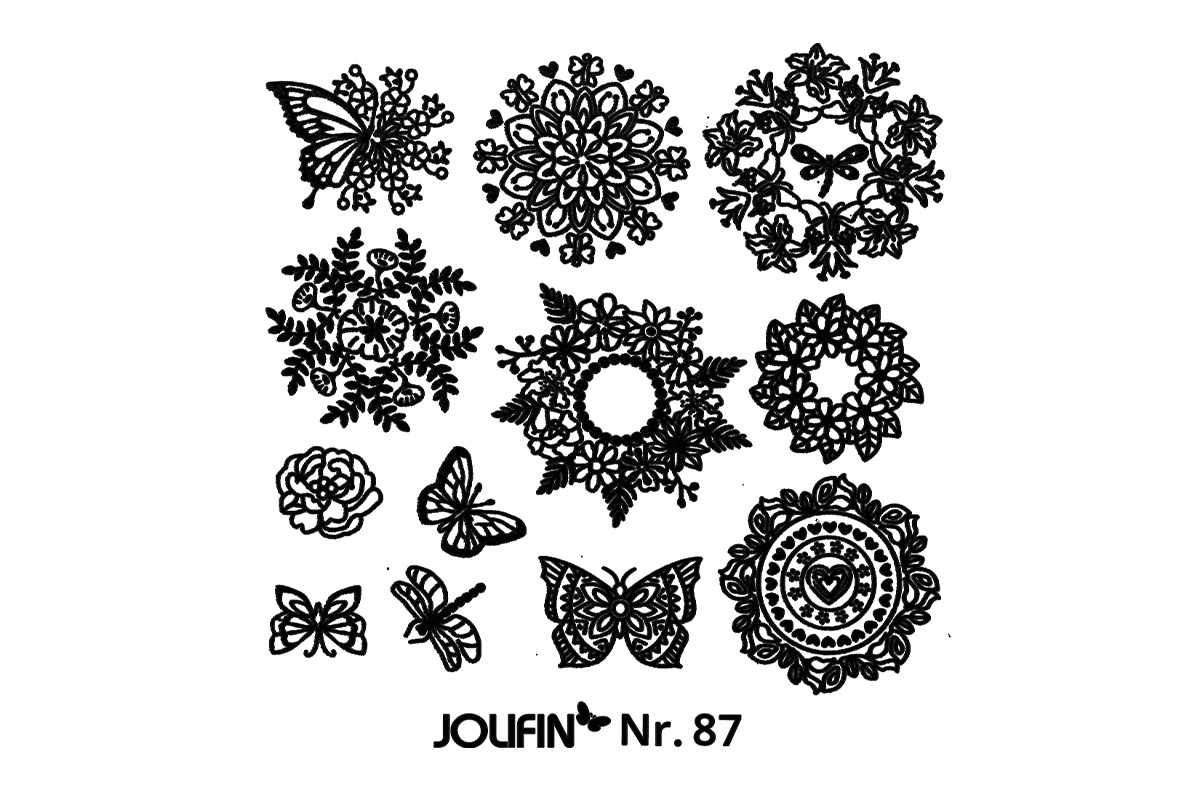 Jolifin Stamping Stencil No. 87