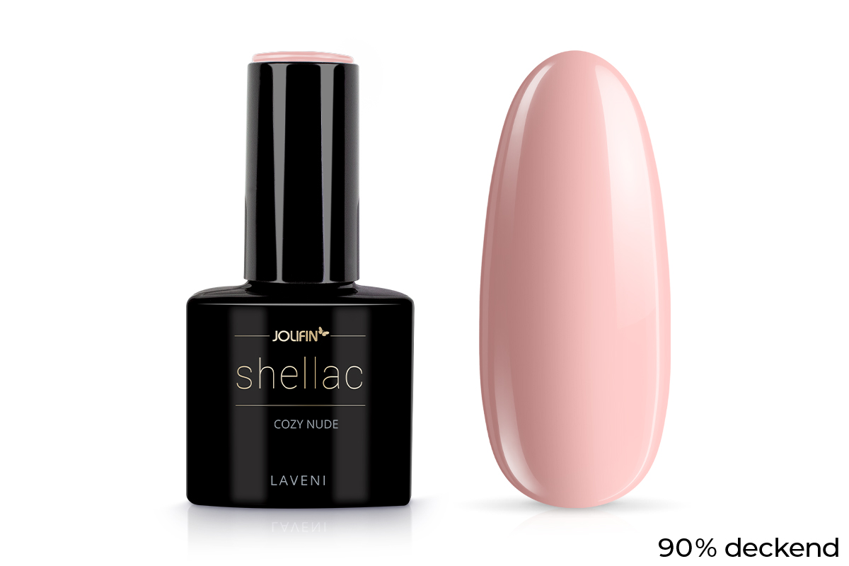 Jolifin LAVENI Shellac - cozy nude 10ml